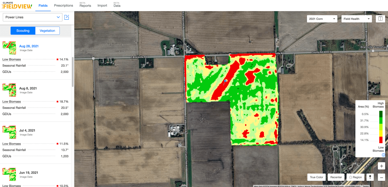 Climate FieldView_s Fungicide Tool