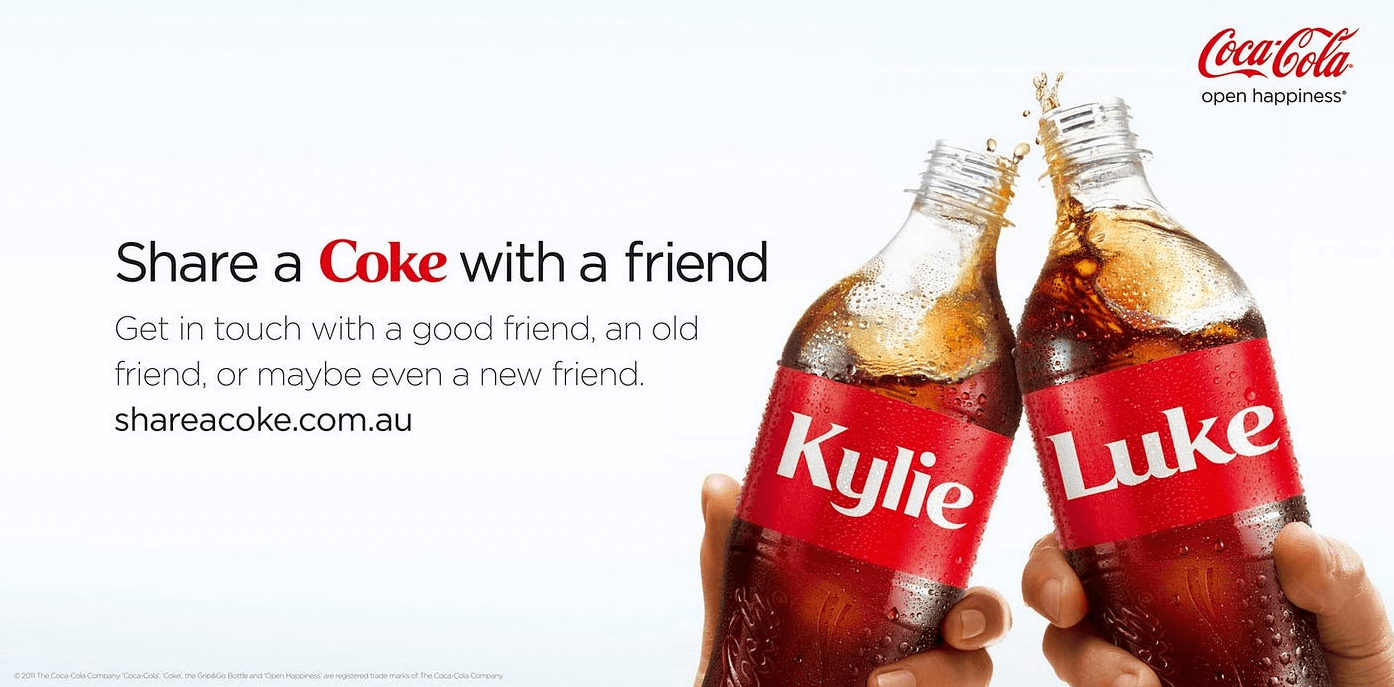 Coca Cola Share a coke campaign-1